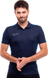 Koszulka treningowa męska Nike DF Academy 23 SS Polo granatowa DR1346 451