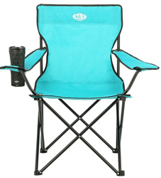 Krzesło turystyczne kempingowe składane Nils Camp NC3044 turkusowy