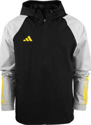 Kurtka męska adidas Tiro 23 Competition All-Weather czarno-szara IC4571