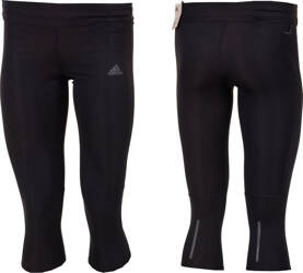 Legginsy damskie adidas Own the run Tight 3/4 W czarne CF6222