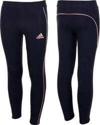 Legginsy dla dzieci adidas Lg Cot Tight granatowe GG3497