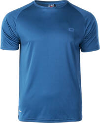 Męska koszulka z krótkim rękawem Iq Intelligence Quality Erino monaco blue rozmiar XL