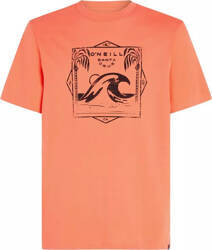Męska koszulka z krótkim rękawem O'neill MIX & MATCH WAVE T-SHIRT living coral rozmiar L
