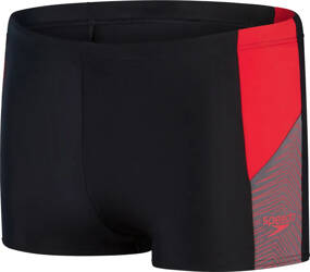 Męskie kąpielówki Speedo Dive Spl Asht Am black/fed red/dove grey rozmiar 32