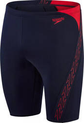 Męskie kąpielówki Speedo HYPERBOOM SPL JAM AM true navy/fed red rozmiar 28