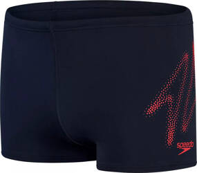 Męskie kąpielówki Speedo Hyperboom Plmt Asht Am true navy/fed red rozmiar 28