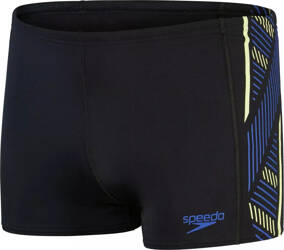 Męskie kąpielówki Speedo Tech Pnl Asht Am black/chroma blue/spritz rozmiar 32