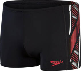 Męskie kąpielówki Speedo Tech Pnl Asht Am black/fed red/white rozmiar 32