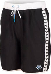 Męskie szorty Arena M ICONS TEAM STRIPE BOXER black-white rozmiar XL