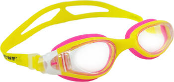 Okulary pływackie dla dzieci Crowell GS16 Coral żółto-różowe