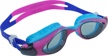 Okulary pływackie dla dzieci Crowell GS23 Splash fioletowo-niebieskie