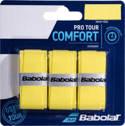 Owijka Babolat Pro Tour X3 żółte 3 szt. 138759