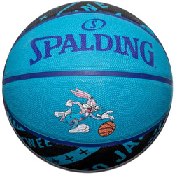 Piłka do koszykówki koszykowa Spalding Space Jam Tune Squad Bugs niebiesko-czarna '5  84605Z
