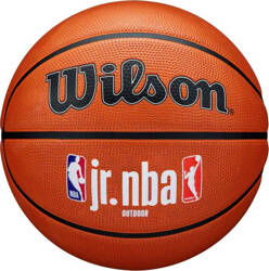 Piłka do koszykówki koszykowa Wilson JR NBA Logo Auth Outdoor pomarańczowa WZ3011801XB6