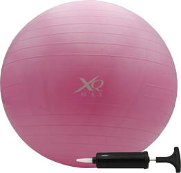 Piłka fitness gimnastyczna z pompką Xqmax 55cm różowa