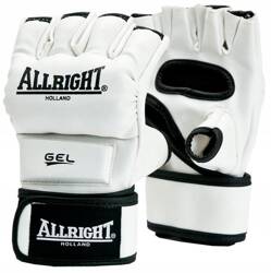 Rękawice MMA Pro PU Allright białe rozmiar L