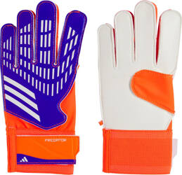 Rękawice bramkarskie dla dzieci adidas Predator Training Goalkeeper fioletowo-pomarańczowe IX3872