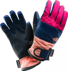 Rękawiczki zimowe damskie Iguana Anola W różowo-niebieskie rozmiar S/M