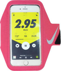 Saszetka na ramię do biegania na telefon Nike Lean Arm Band różowa N0001266633OC