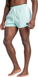 Spodenki szorty kąpielowe męskie adidas 3-Stripes CLX Swim Shorts miętowe IS2056