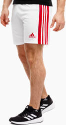 Spodenki treningowe krótkie męskie adidas Squadra 21 Shorts biało-czerwone adidas GN5770