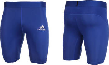 Spodenki treningowe krótkie męskie adidas Techfit Short Tight niebieskie GU4915