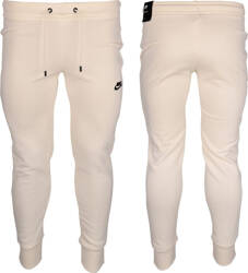 Spodnie damskie Nike Essntl Flc Mr Pnt Tight beżowe BV4099 113