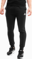 Spodnie męskie adidas Essentials Fleece Regular Tapered czarne HL2236