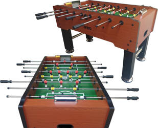 Stół do gry w piłkarzyki wooden 140x75x89cm
